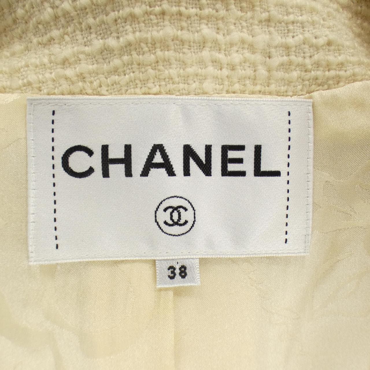 シャネル CHANEL P56911V30555 17A ノーカラージャケット