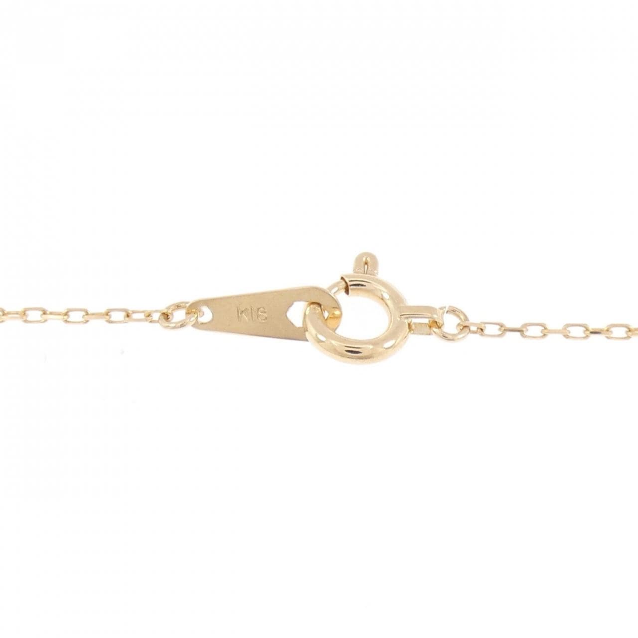 K18YG ダイヤモンド ネックレス 0.20CT