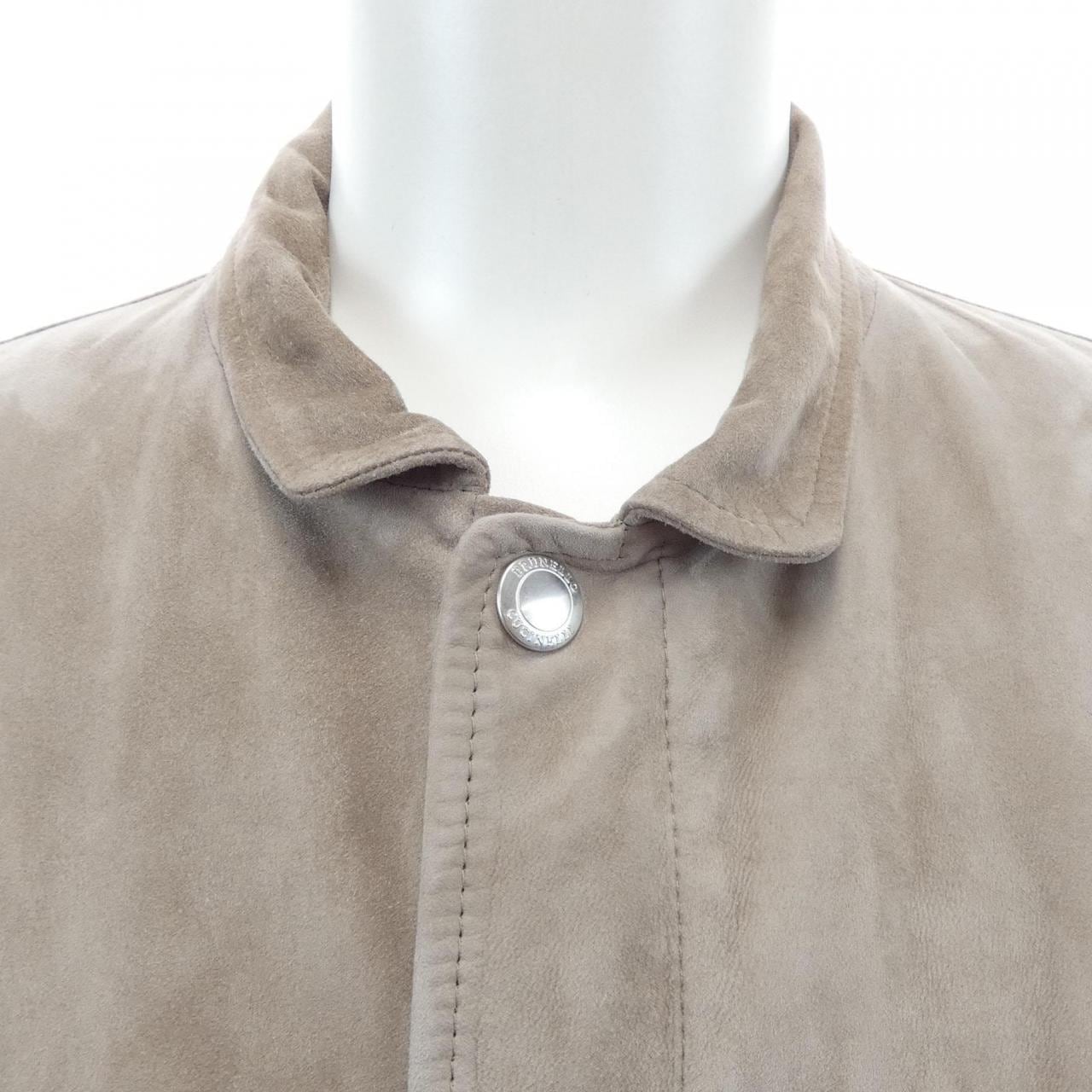 ブルネロクチネリ BRUNELLO CUCINELLI レザージャケット