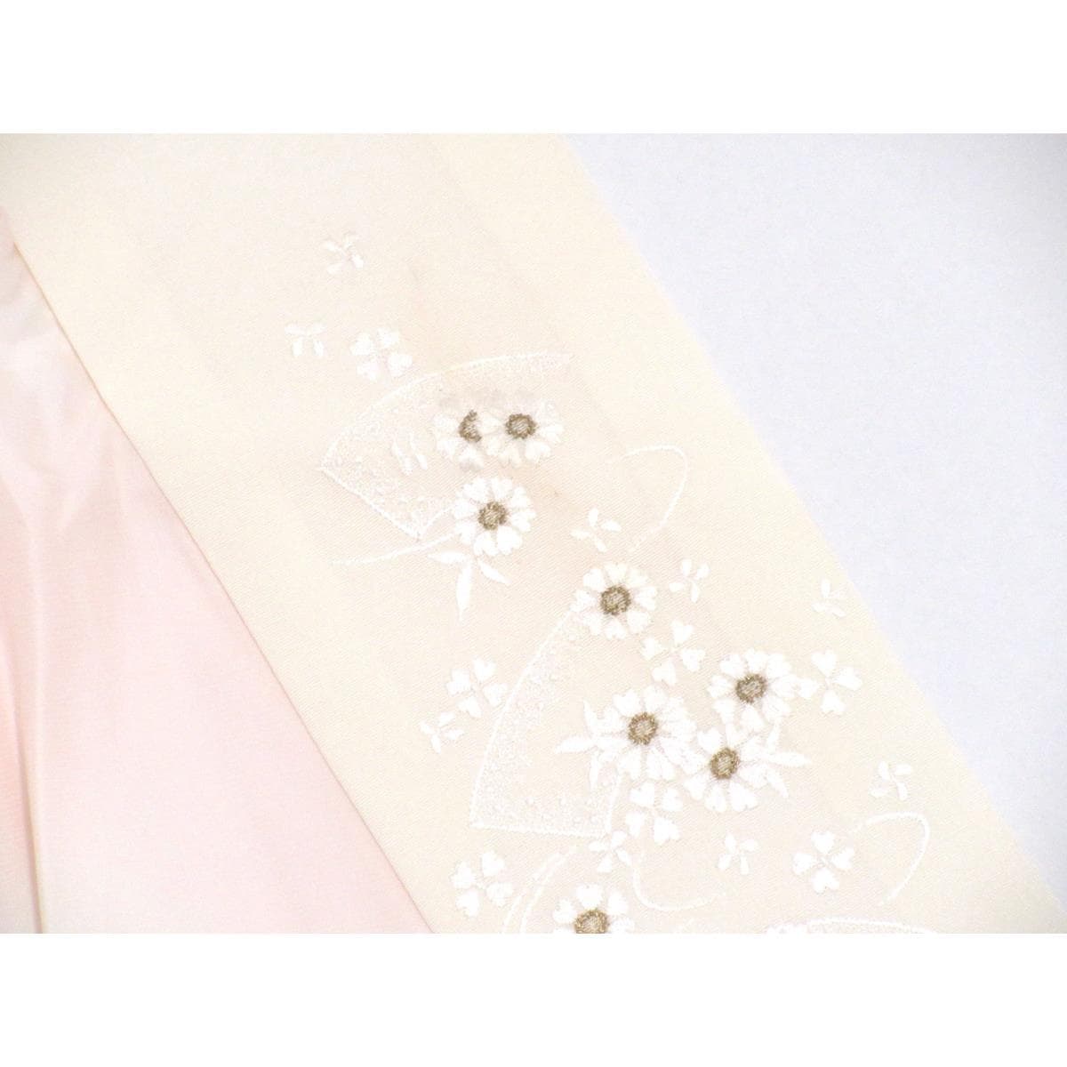 長襦袢　振袖　ボカシ染　広衿