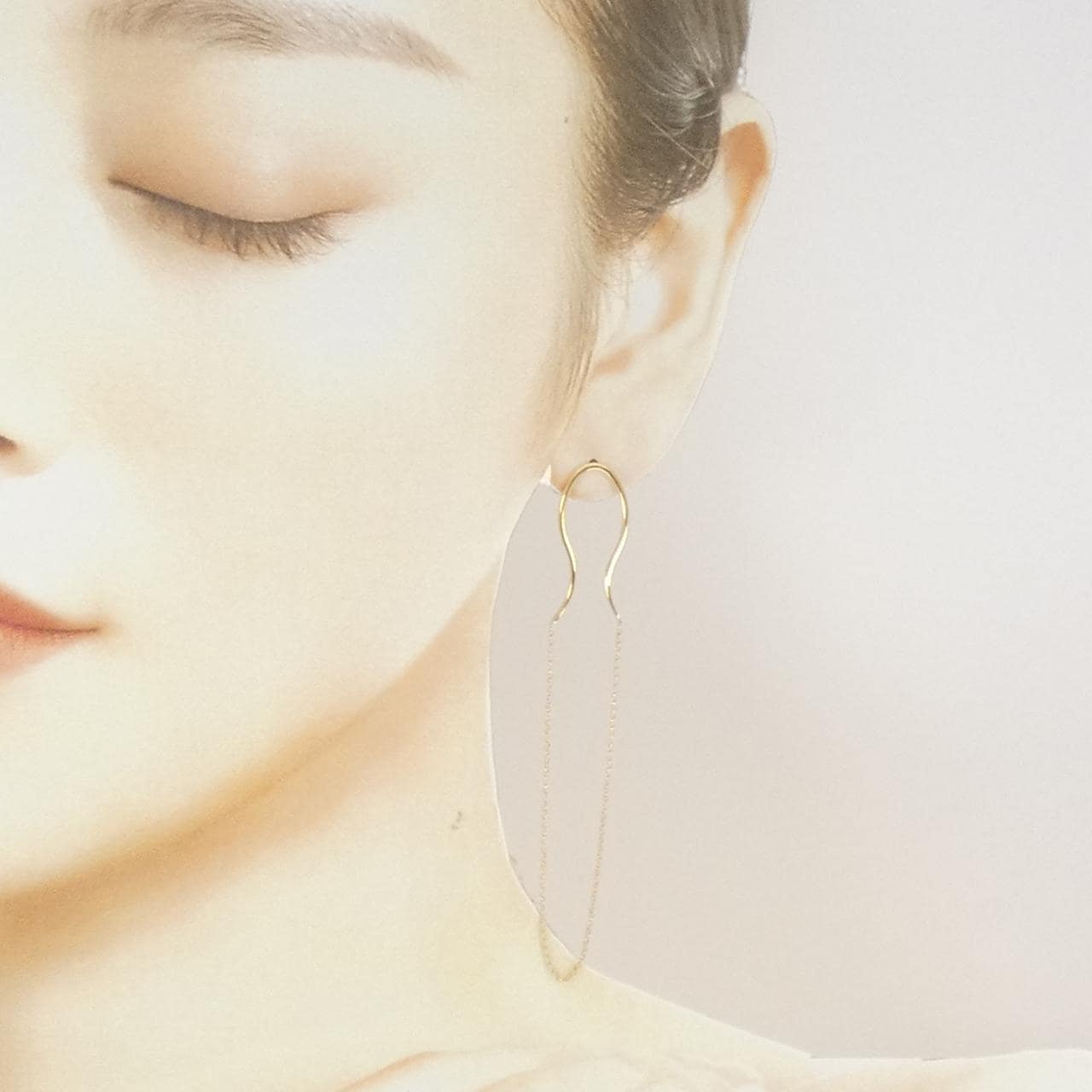 エテ K18YG ピアス