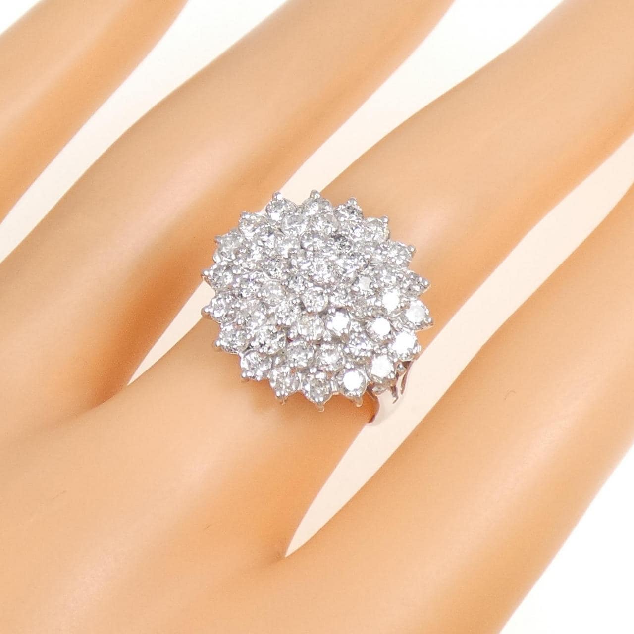 PT900 ダイヤモンド リング 2.00CT