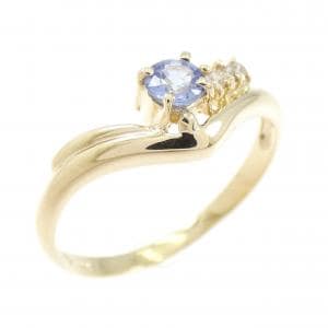 K18YG サファイヤ リング