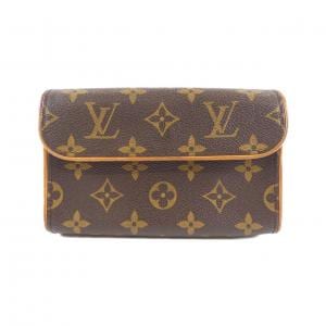 LOUIS VUITTON Monogram Pochette Florentine L M51855+M67306 腰包