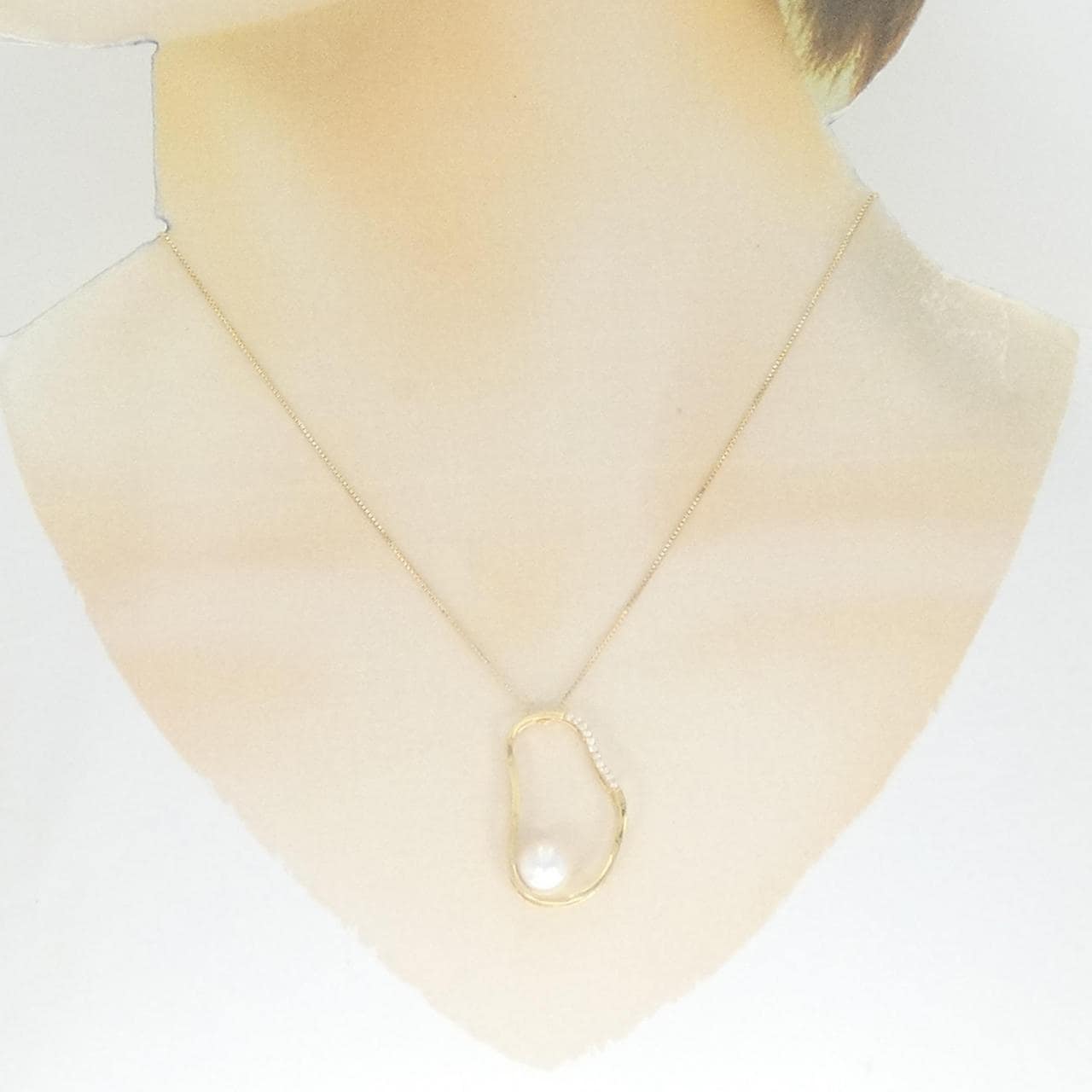 K18YG アコヤパール ネックレス 8.0mm