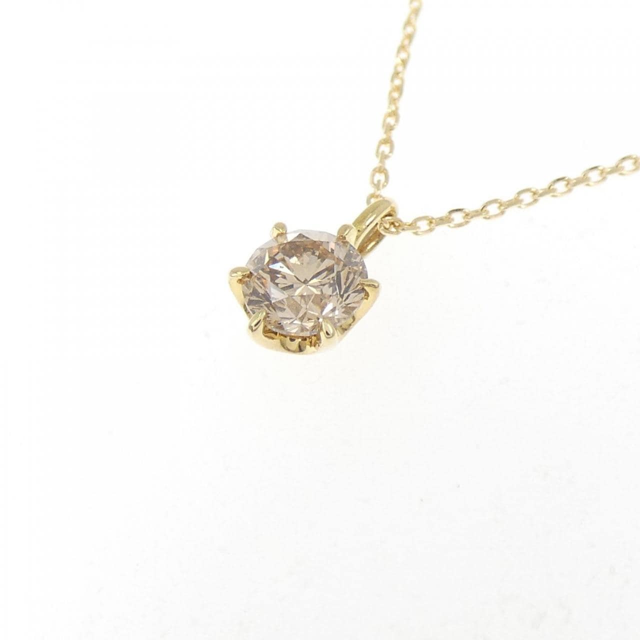 K18YG ダイヤモンド ネックレス 0.30CT