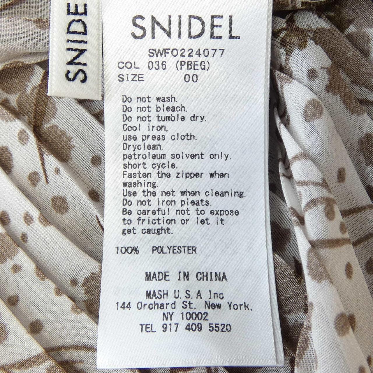 スナイデル Snidel ワンピース