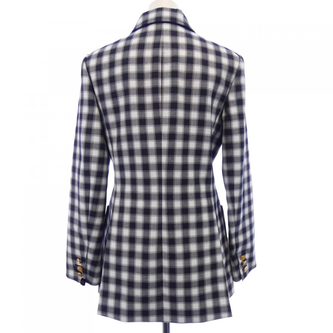 ルイヴィトン LOUIS VUITTON ヴィシーチェックプレッピーブレザー FPVB01012 ジャケット