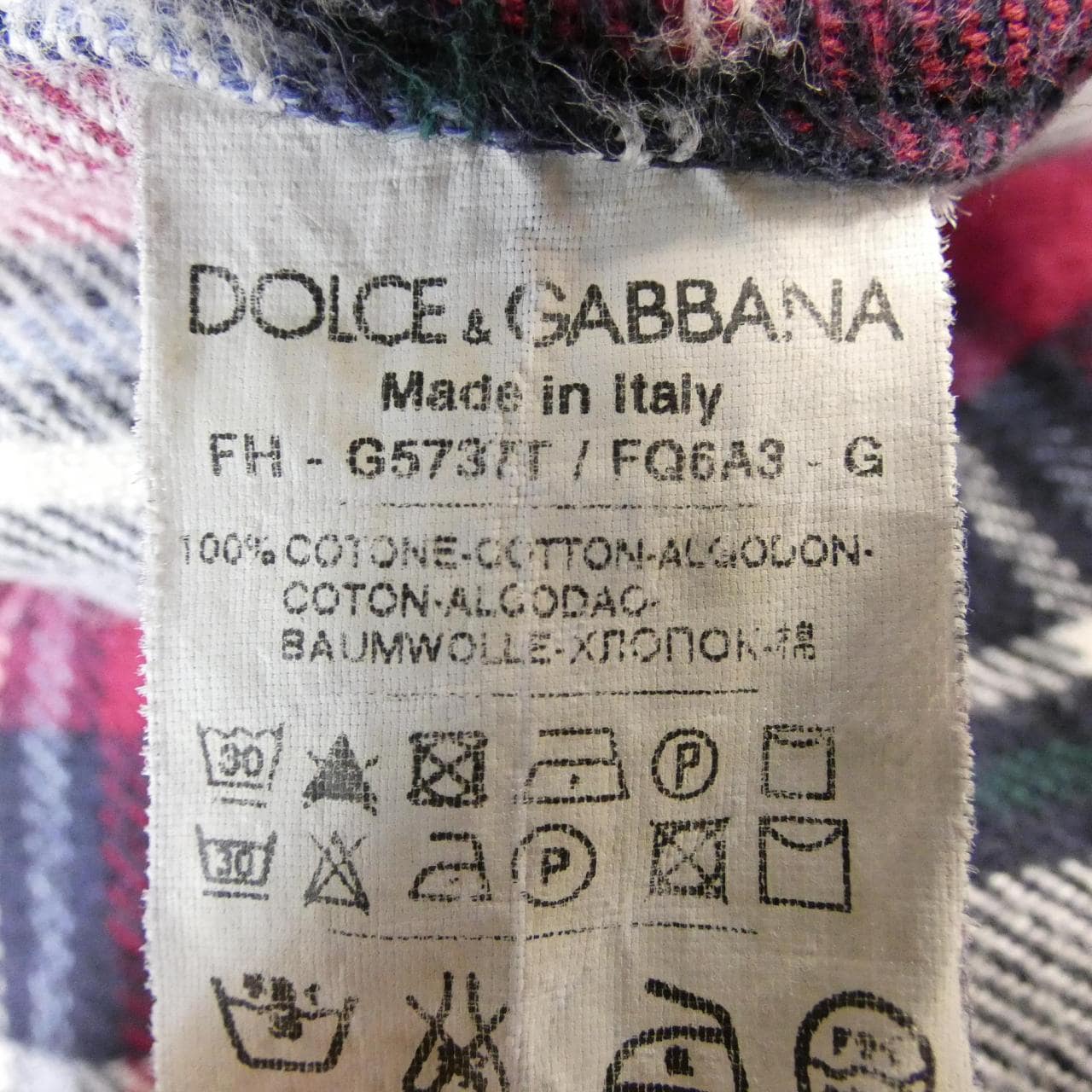 ドルチェアンドガッバーナ DOLCE&GABBANA G5737T シャツ