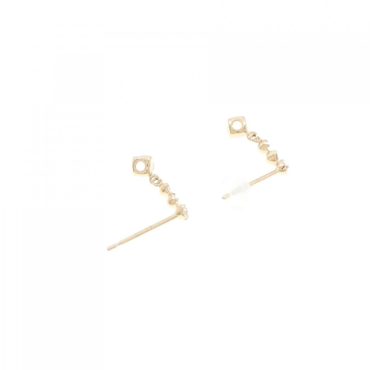 ノジェス ホワイトトパーズ ピアス