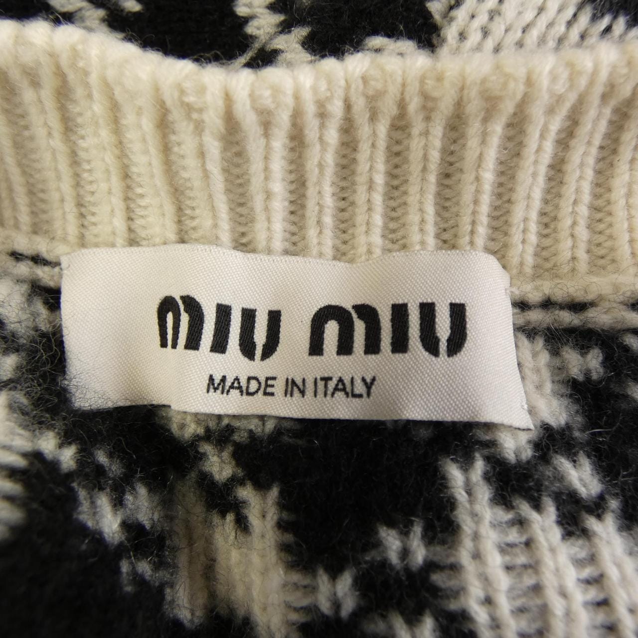 ミュウミュウ MIU MIU MMF651 11UX カーディガン