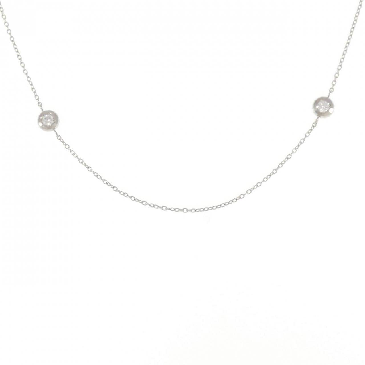 PT850 ダイヤモンド ネックレス 0.46CT