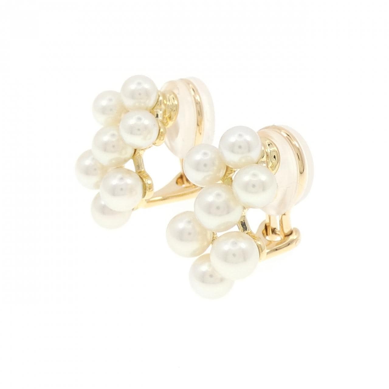 MIKIMOTO Akoya珍珠耳夹