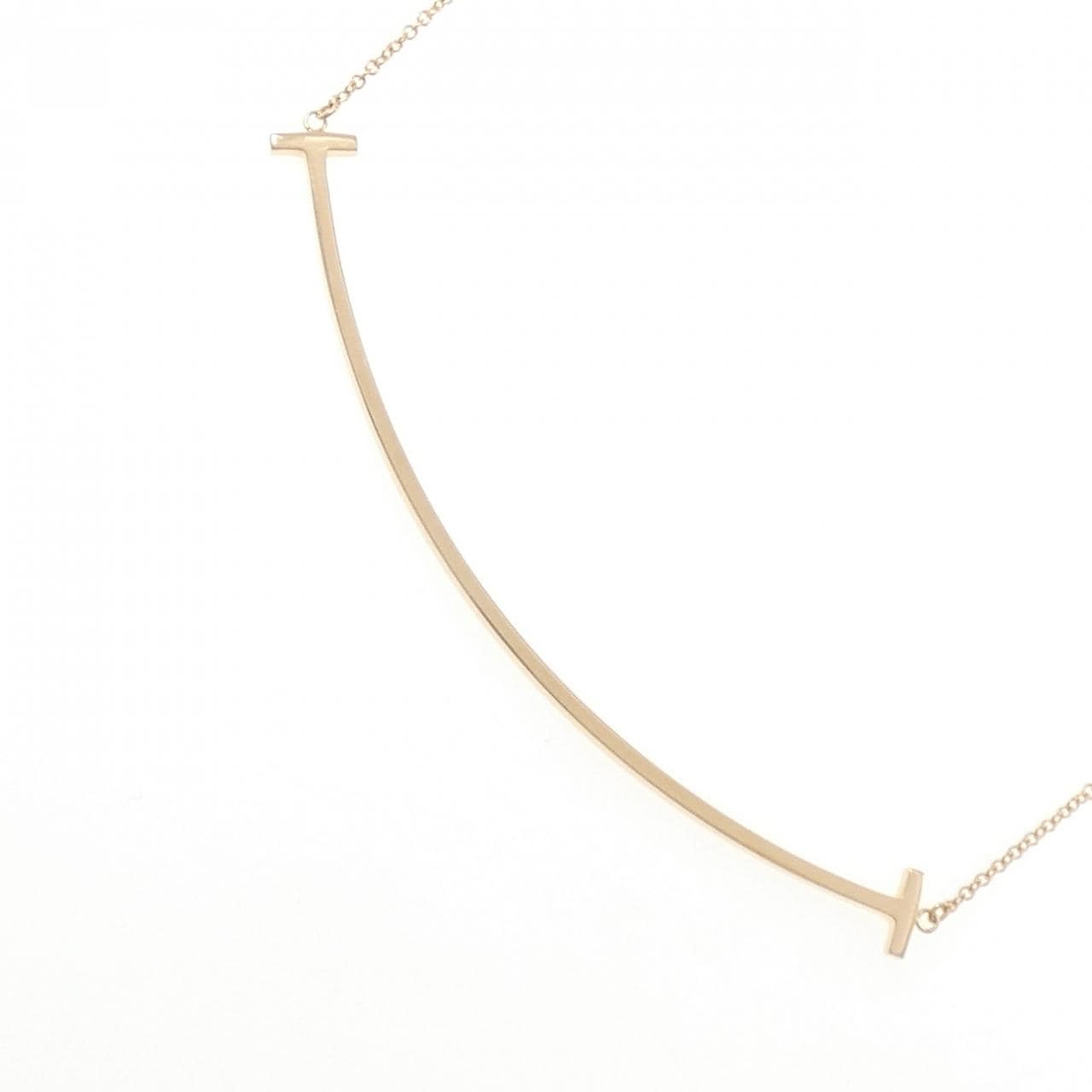 ティファニー Tスマイル ラージ ネックレス