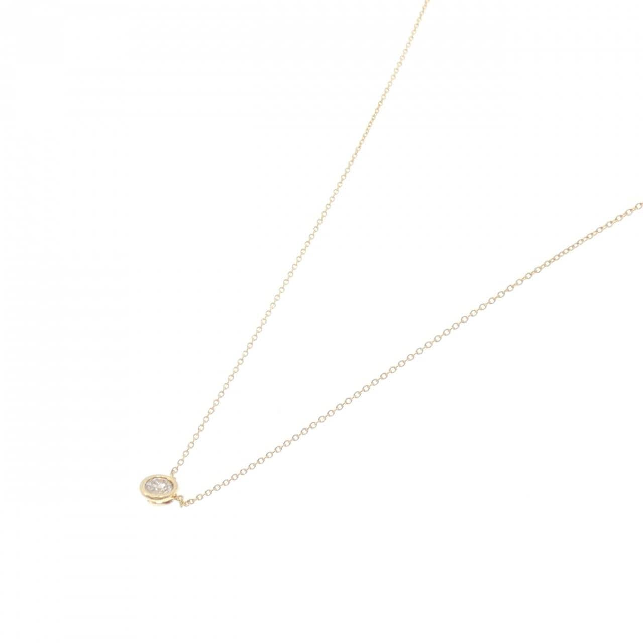 K18YG ダイヤモンド ネックレス 0.31CT