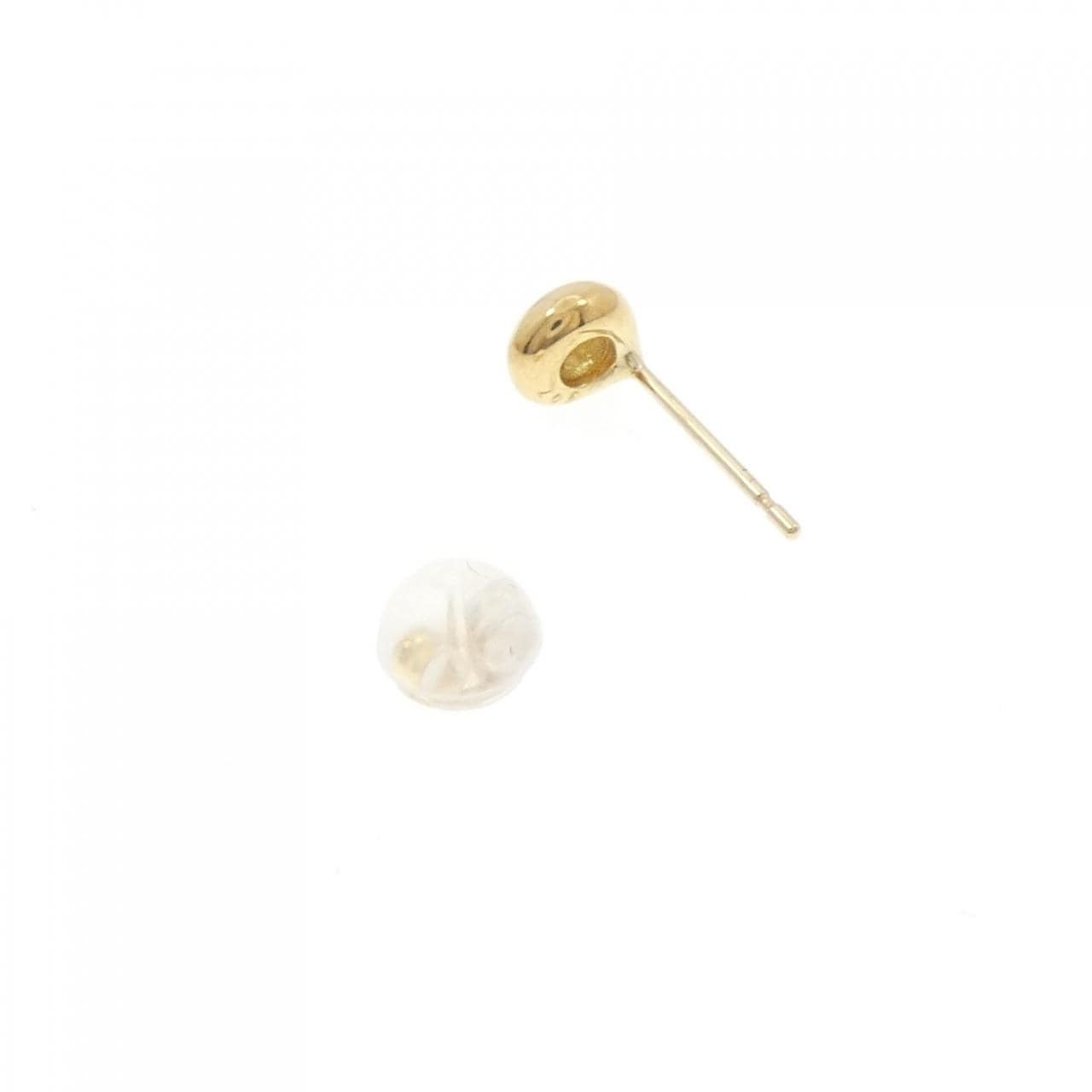 K18YG ダイヤモンド ピアス 0.07CT 片耳