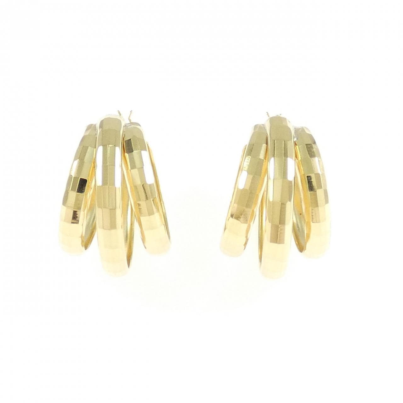 [新品] K18YG 耳环