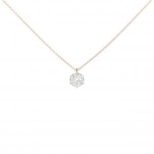 【リメイク】K18YG ダイヤモンド ネックレス 0.542CT H SI2 3EXT H＆C