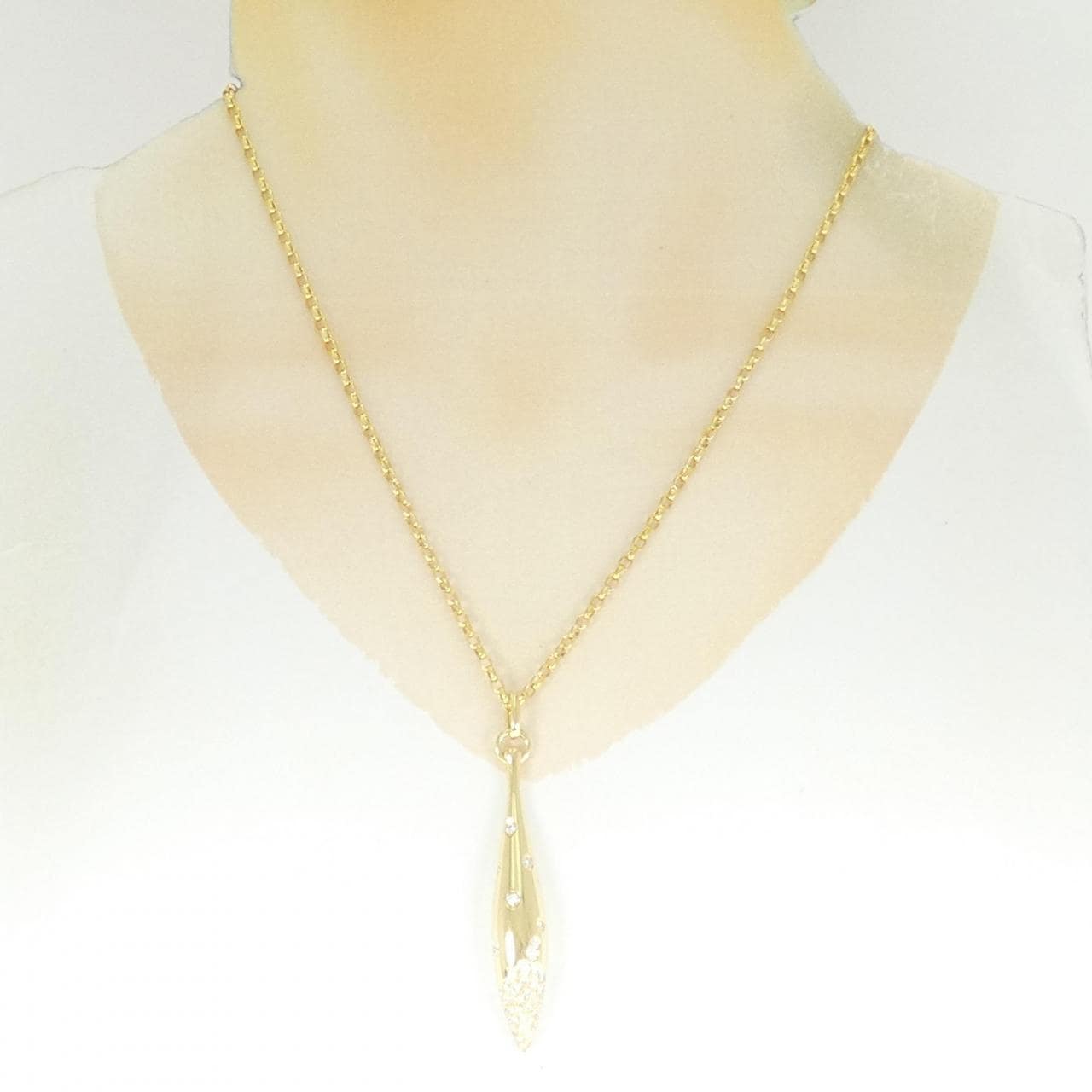 ミキモト ダイヤモンド ネックレス 0.73CT