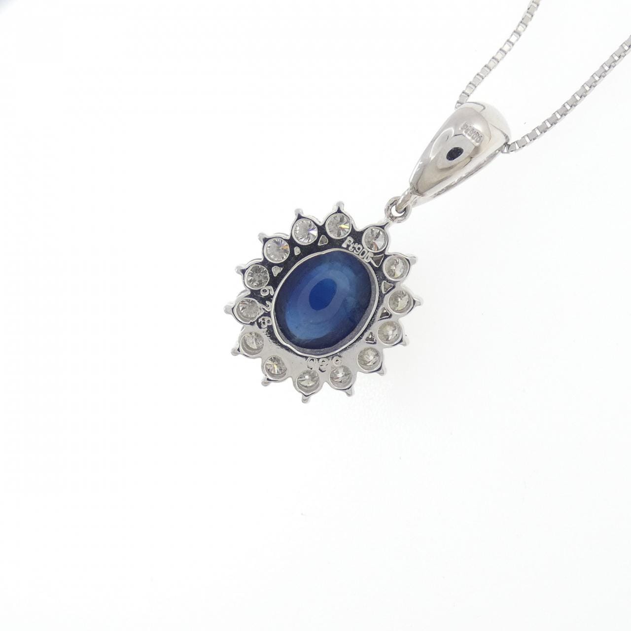 PT900/PT850 サファイヤ ネックレス 6.28CT