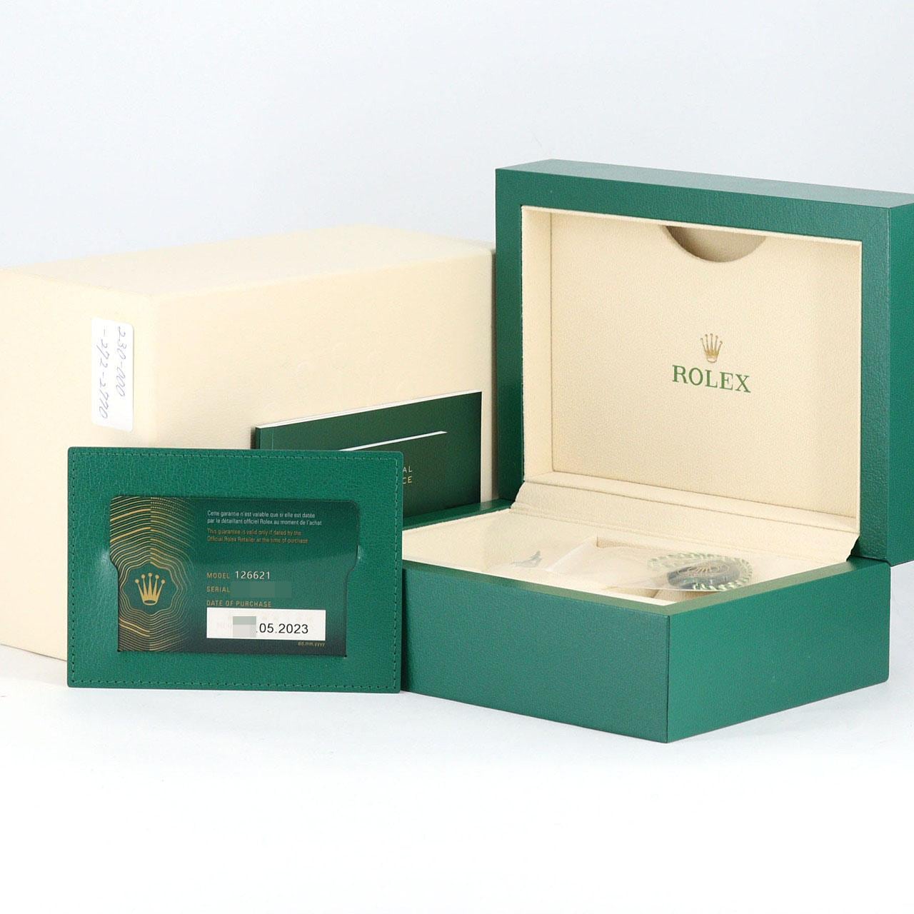 ROLEX Yacht Master 126621 SSxPG自动上弦随机编号