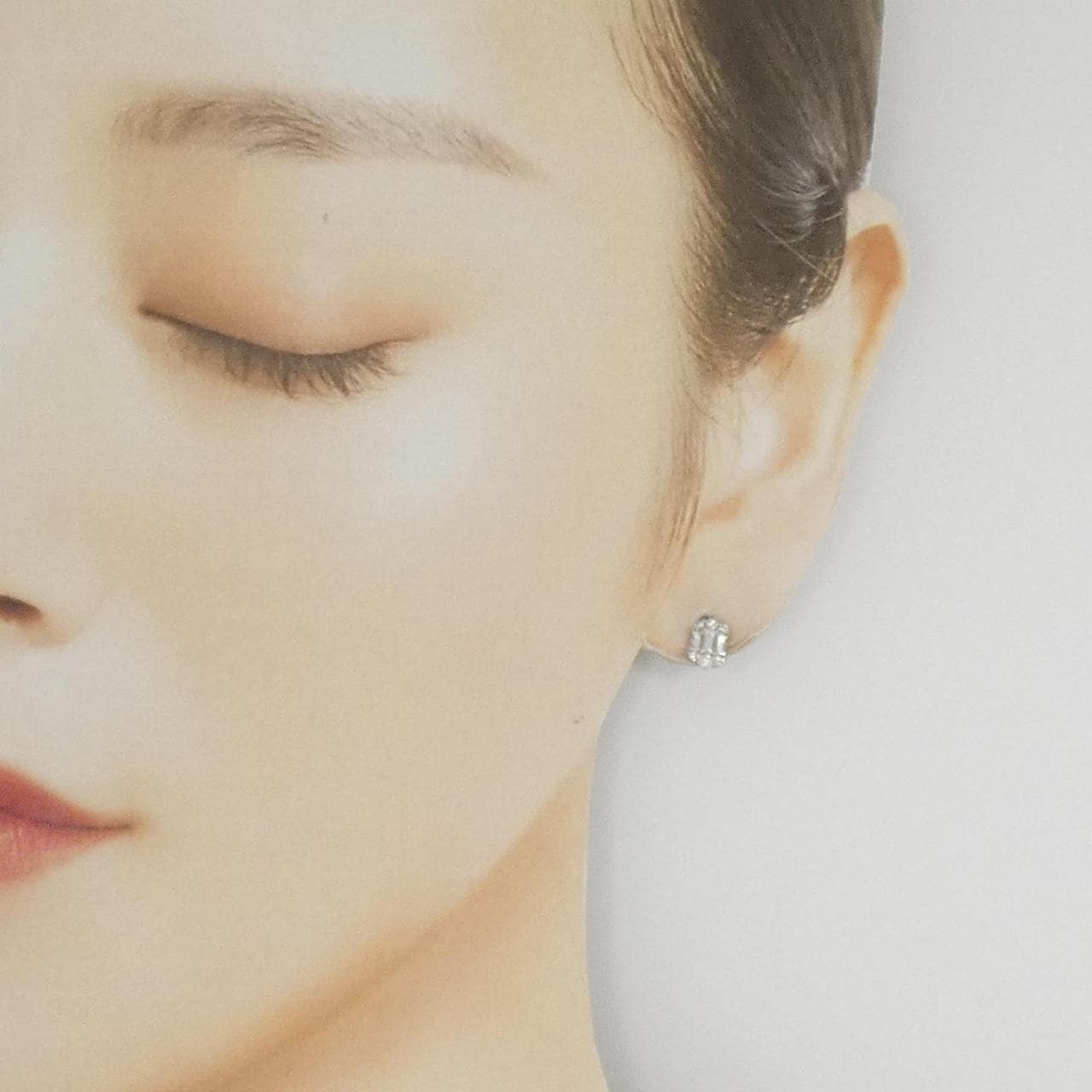 PT900 Diamond Earrings 0.40CT