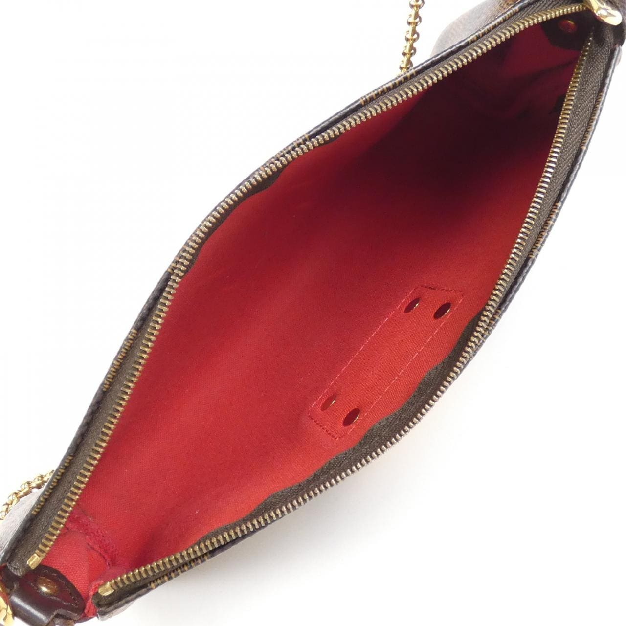 ルイヴィトン ダミエ エヴァ N55213 ショルダーバッグ