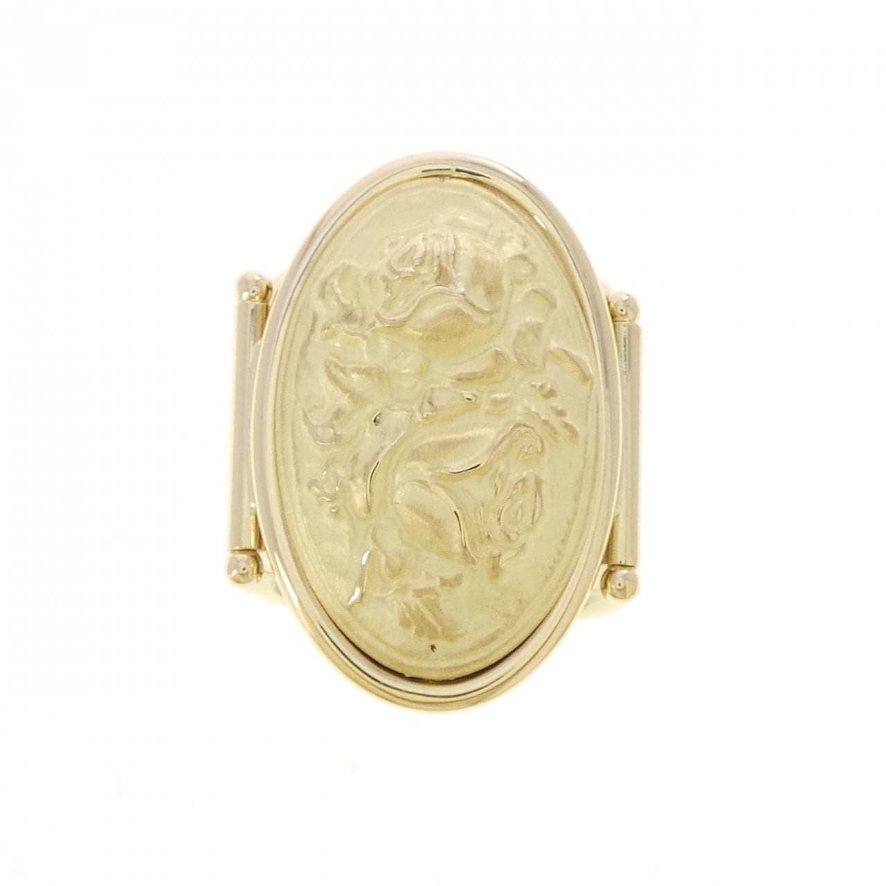 750YG ローズ リング