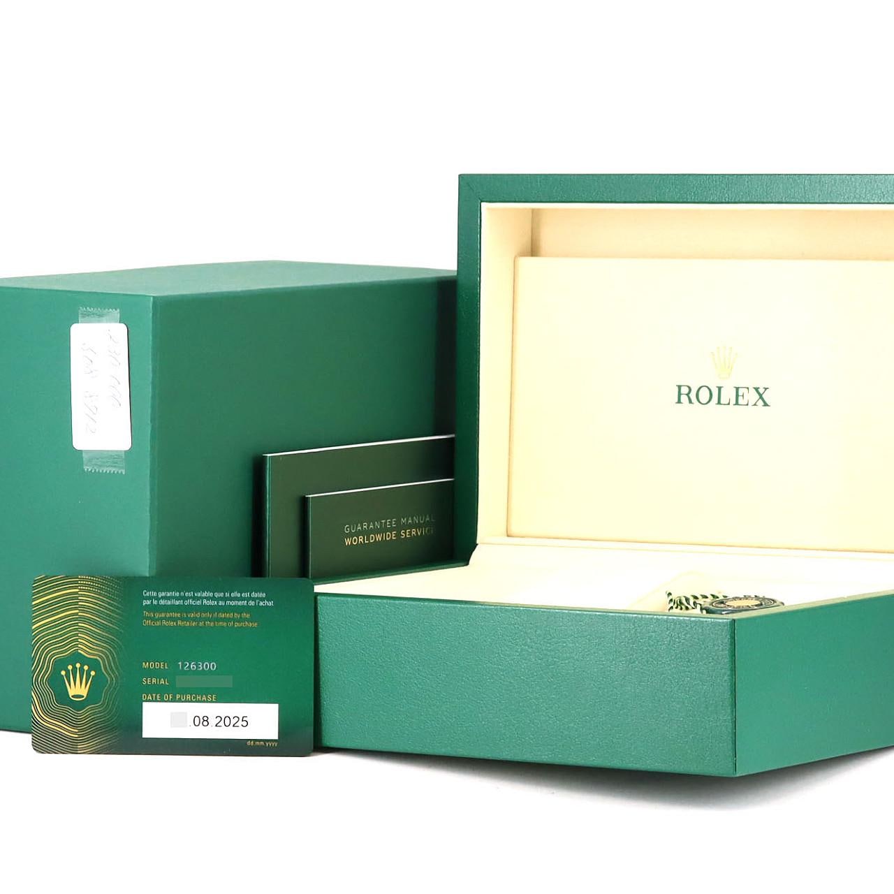 ロレックス デイトジャスト 126300･5 SS 自動巻 ランダム番