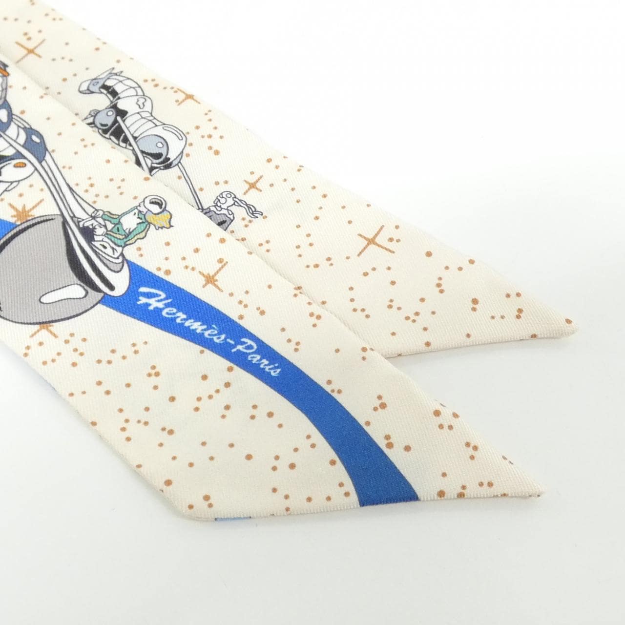 エルメス SPACE DERBY ツイリー 063573S スカーフ