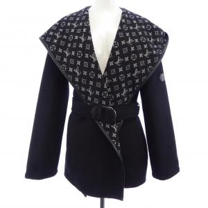 ルイヴィトン LOUIS VUITTON ベルテッドショートラップピーコート FMCO06QWE コート