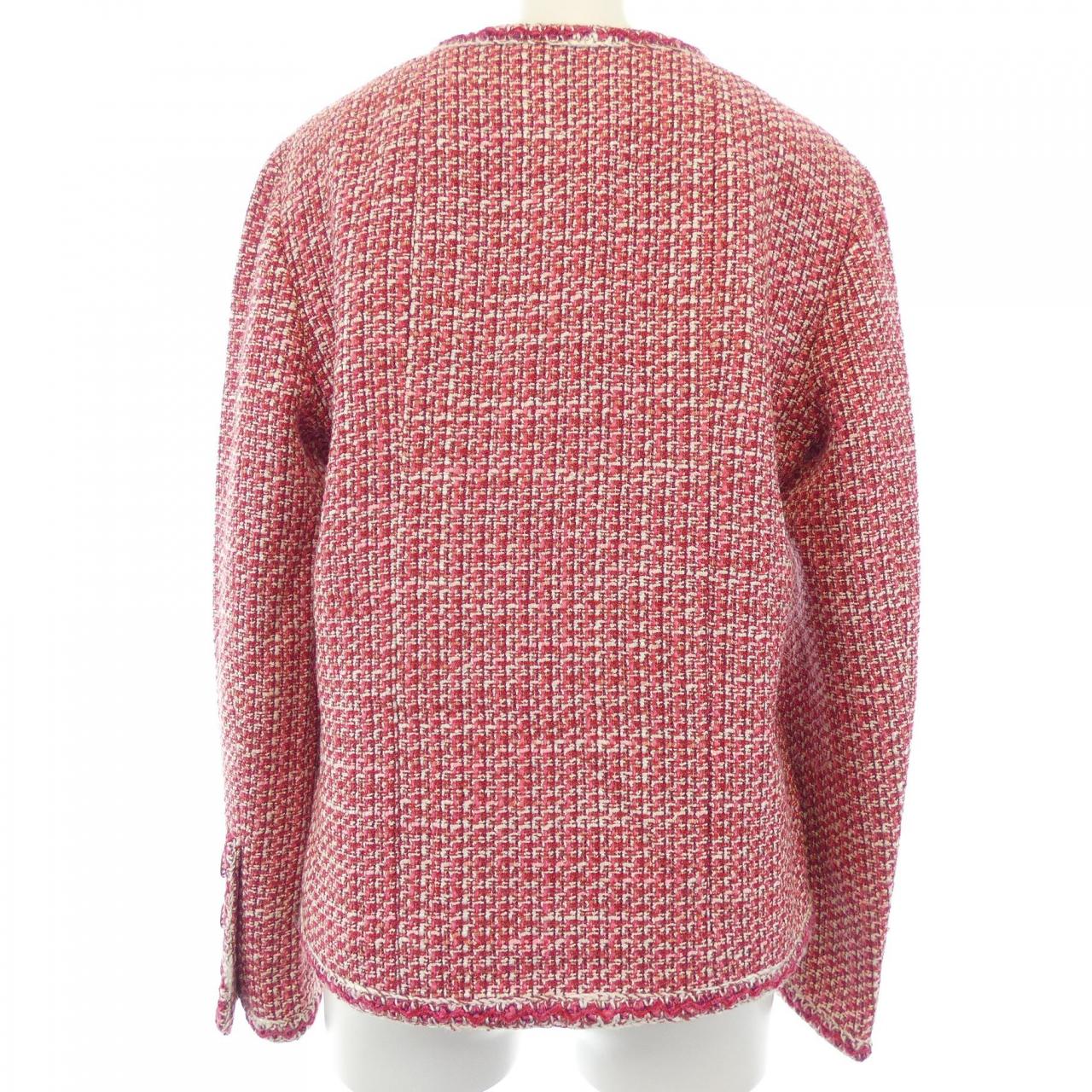 【ヴィンテージ】シャネル CHANEL P19135V11032 02P ノーカラージャケット