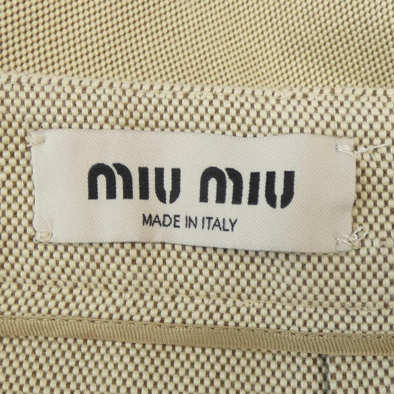 ミュウミュウ MIU MIU MIU MIU ロゴ MG2198 SOOO 14Z3 スカート