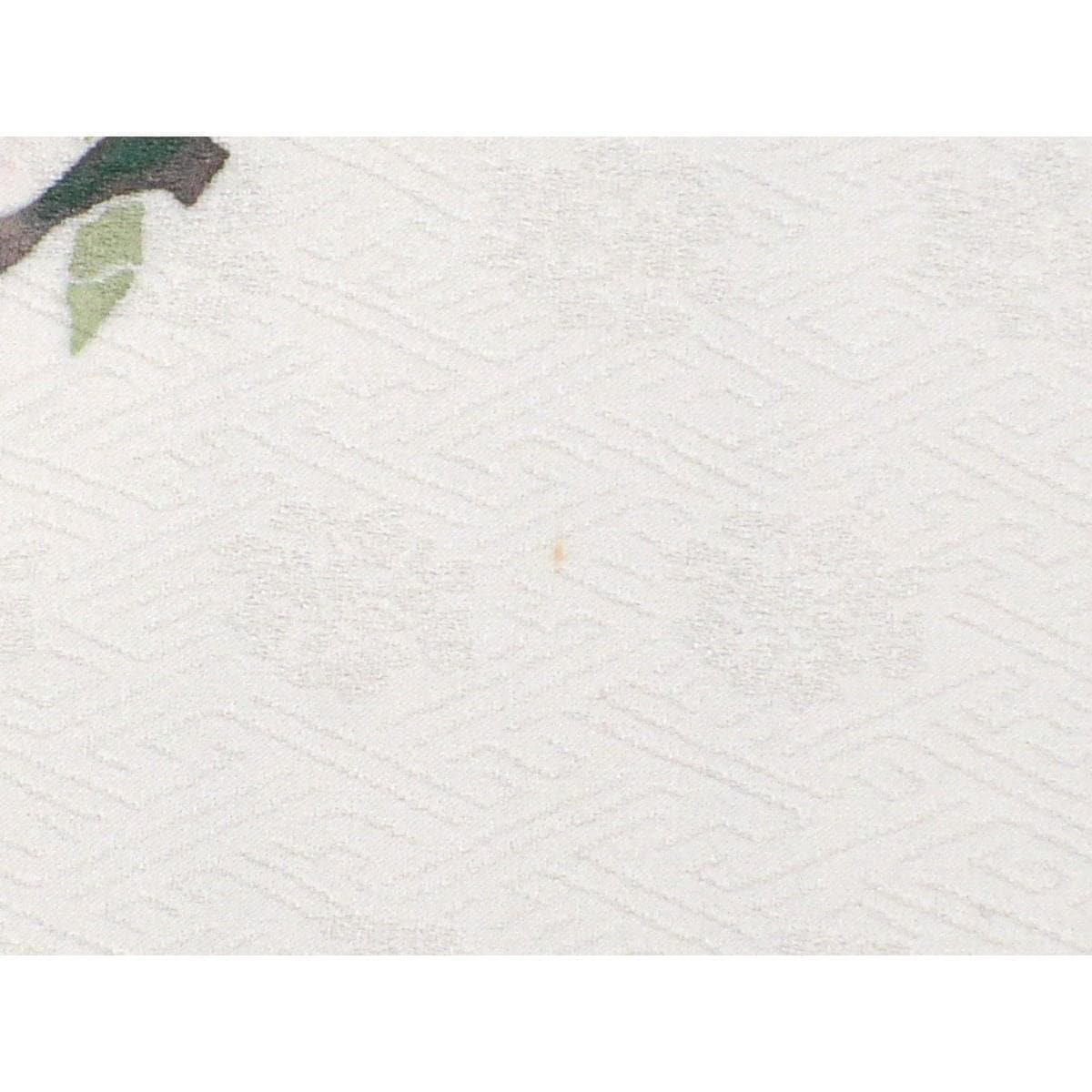 訪問着　友禅金彩加工　刺繍入りボカシ染