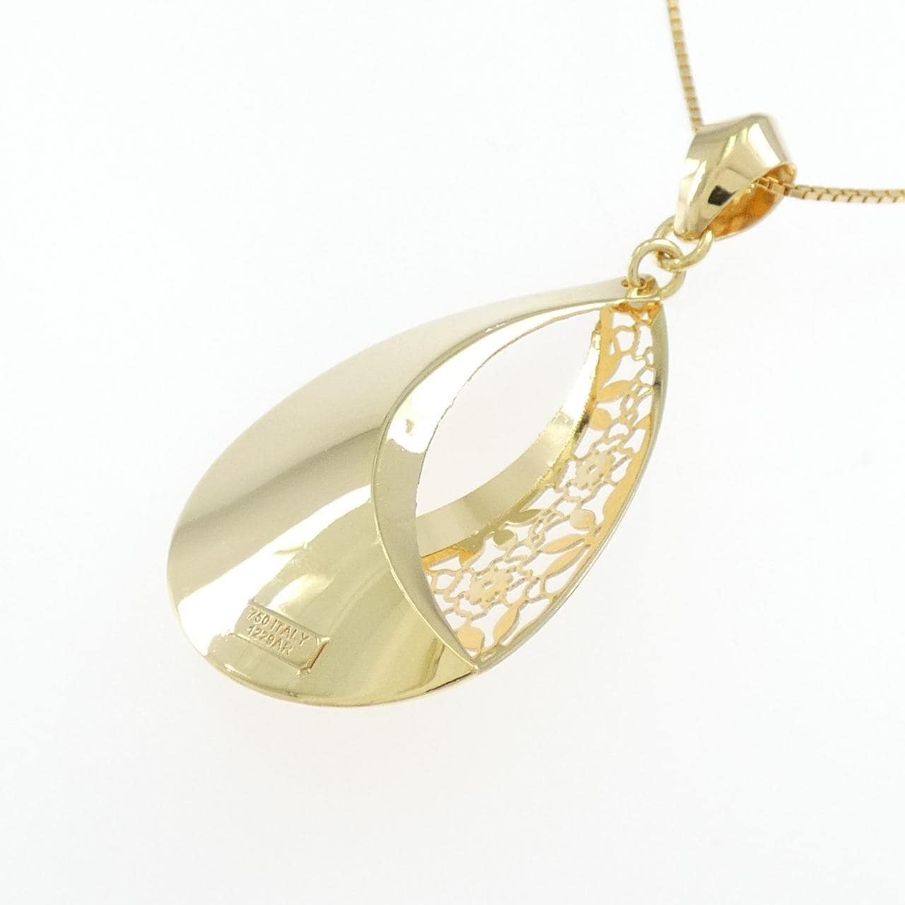 750YG/K18YG necklace