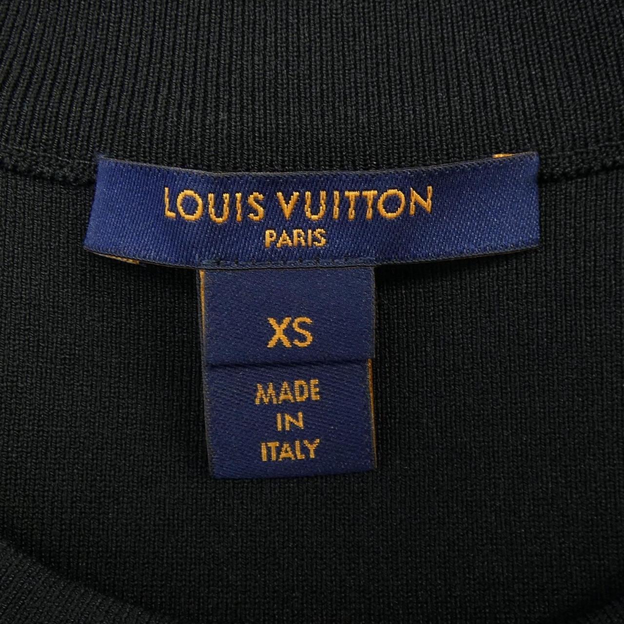 ルイヴィトン LOUIS VUITTON バイマテリアルAラインニットドレス FIKD01OUI ワンピース