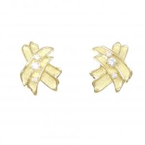 K18YG ダイヤモンド ピアス 0.20CT