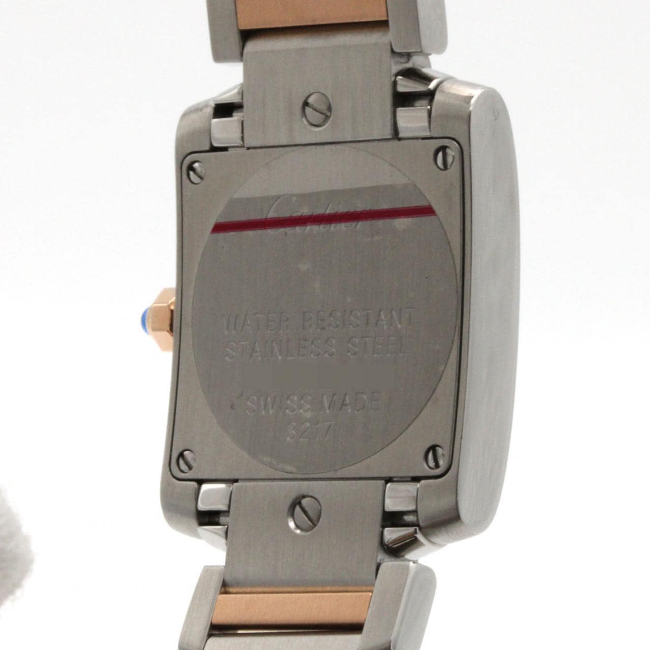 カルティエ タンクフランセーズSM PGコンビ･2009X'mas LIMITED W5010001 SSxPG クォーツ