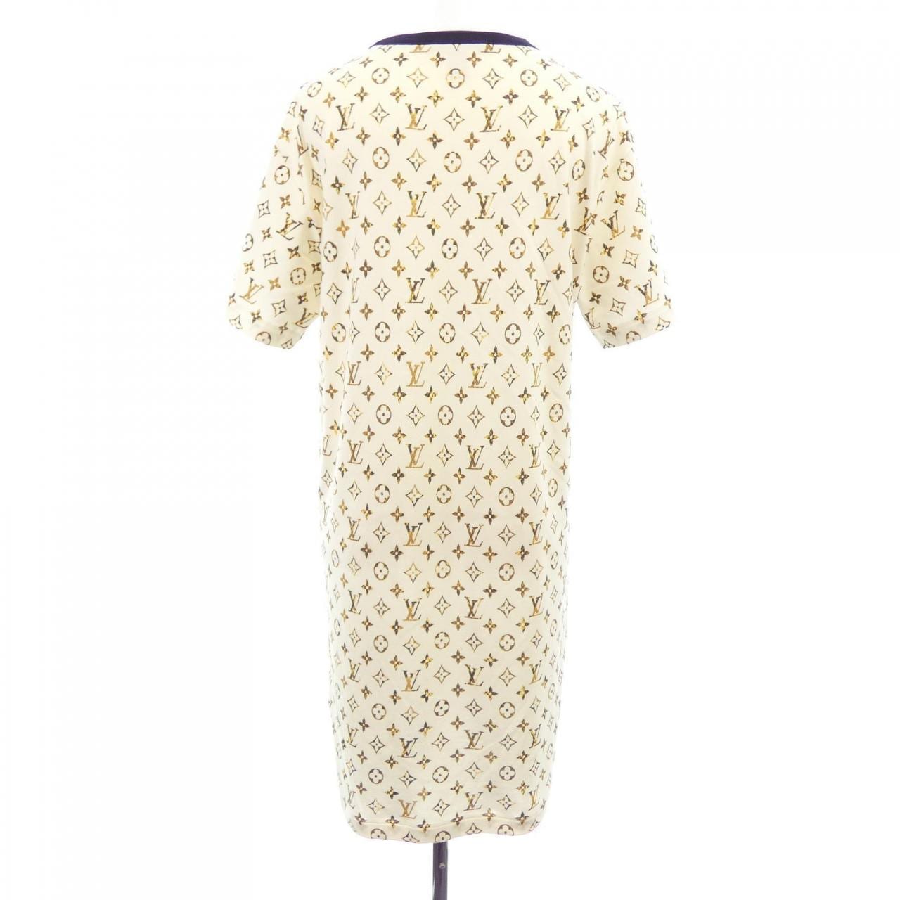 ルイヴィトン LOUIS VUITTON パイソンモノグラムTシャツドレス FOJD85262 カットワンピース