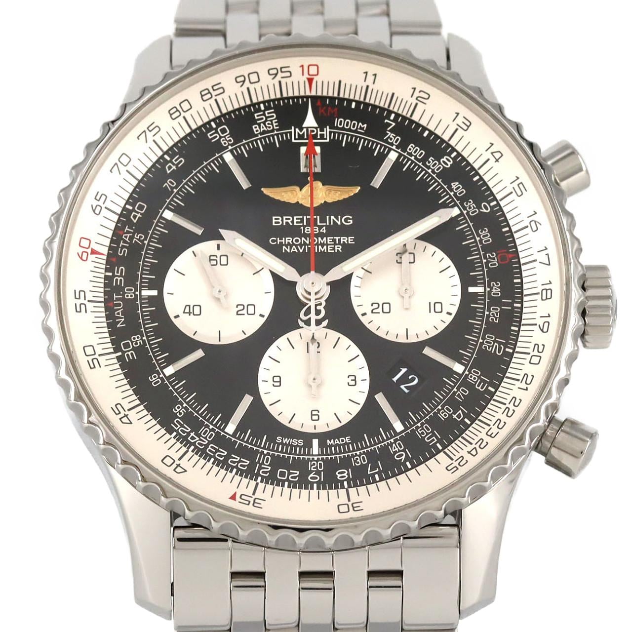 ブライトリング ナビタイマー01 46MM AB0127/A017B09NP SS 自動巻