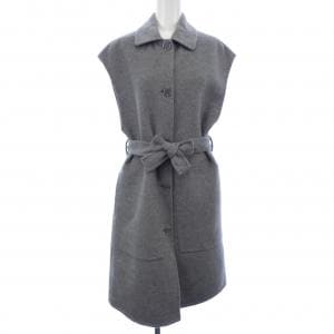 エルメス HERMES クルードセル ラムスキンボタン ダブルフェイス 4H0101DA ロングベスト