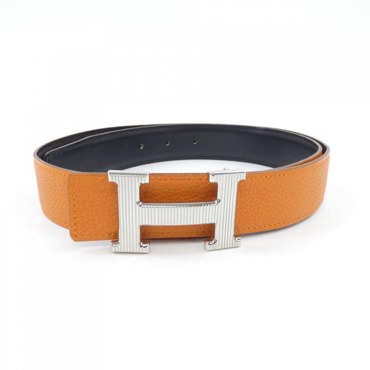 エルメス HERMES H ストリエ 32mm リバーシブル BELT