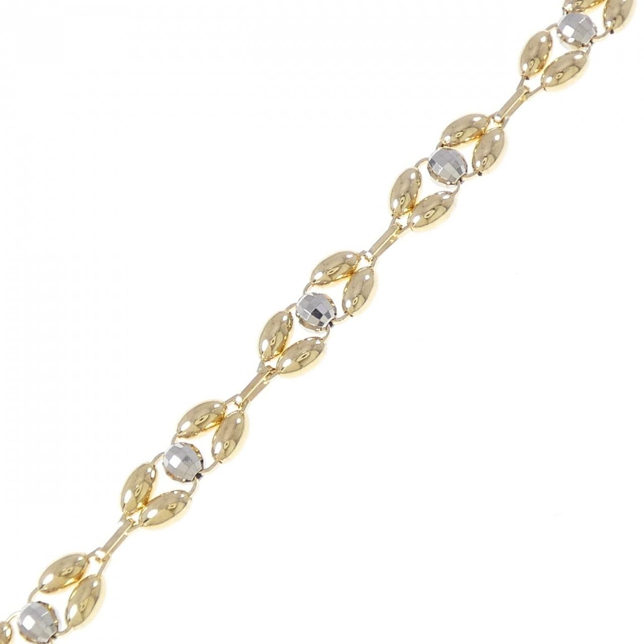 K18YG/PT850 Bracelet
