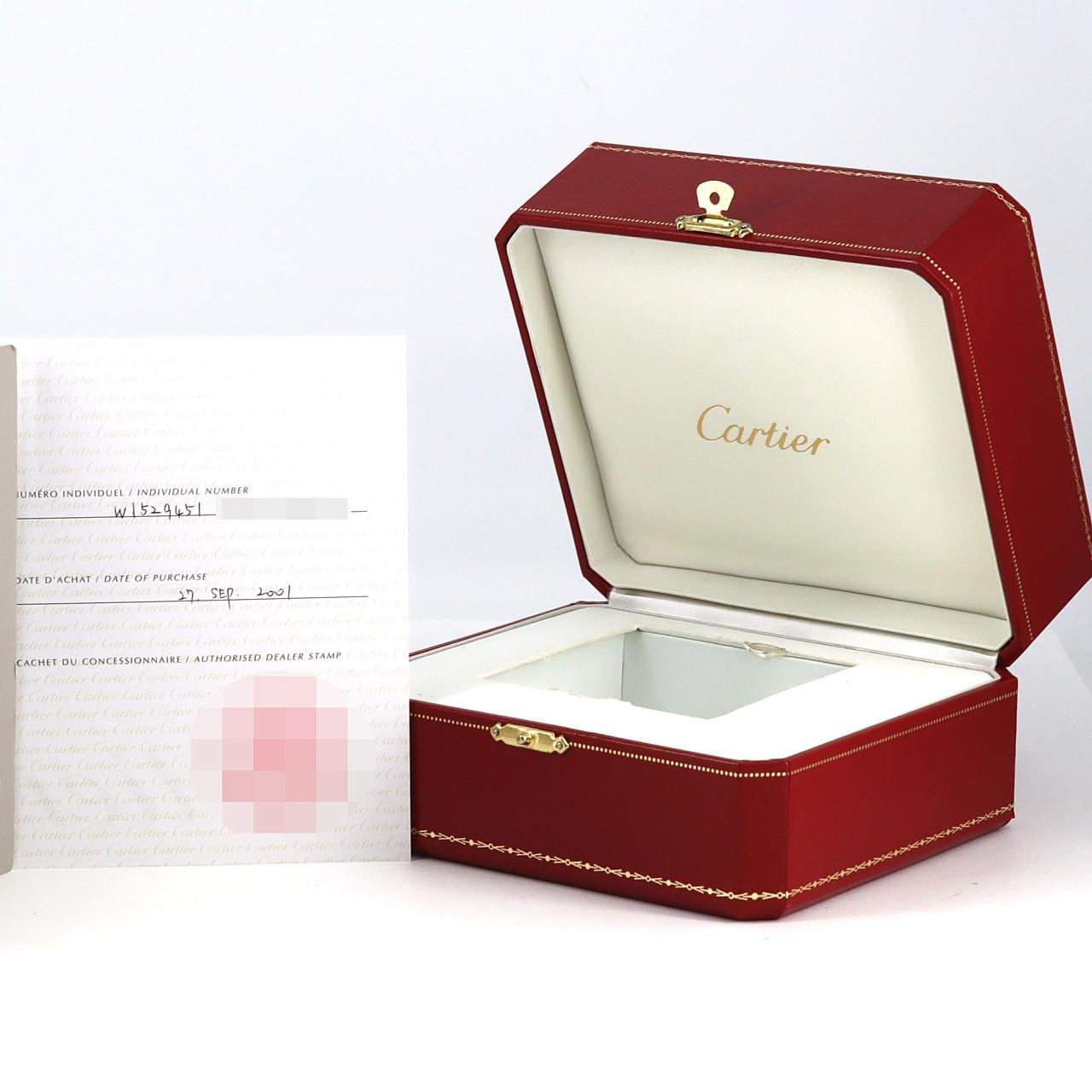 カルティエ タンクアビス CPCP YG W1529451 YG 手巻