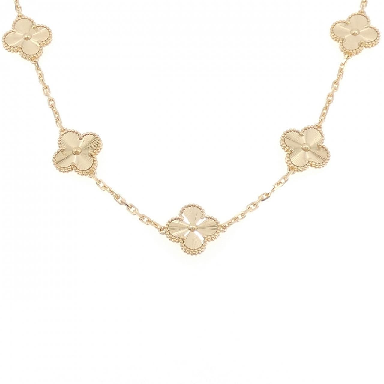 ヴァンクリーフ&アーペル ヴィンテージアルハンブラ 10モチーフ ネックレス