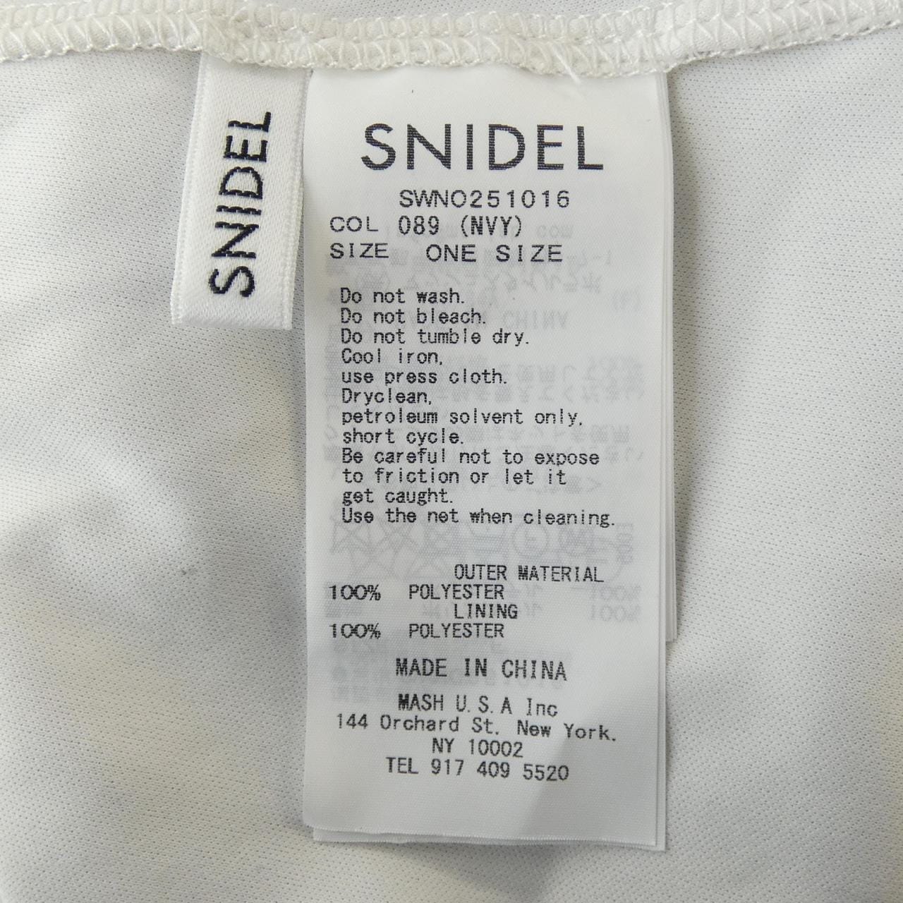 スナイデル Snidel ワンピース