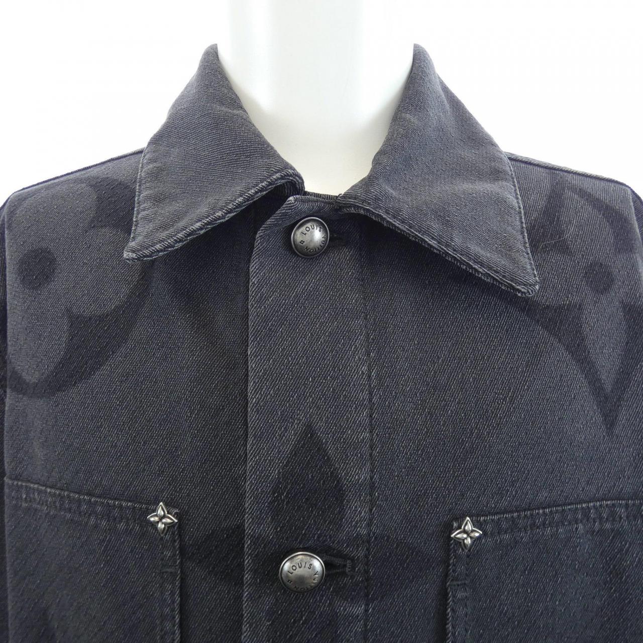 ルイヴィトン LOUIS VUITTON モノグラムデニムブルゾン HSA15WOWZ デニムジャケット