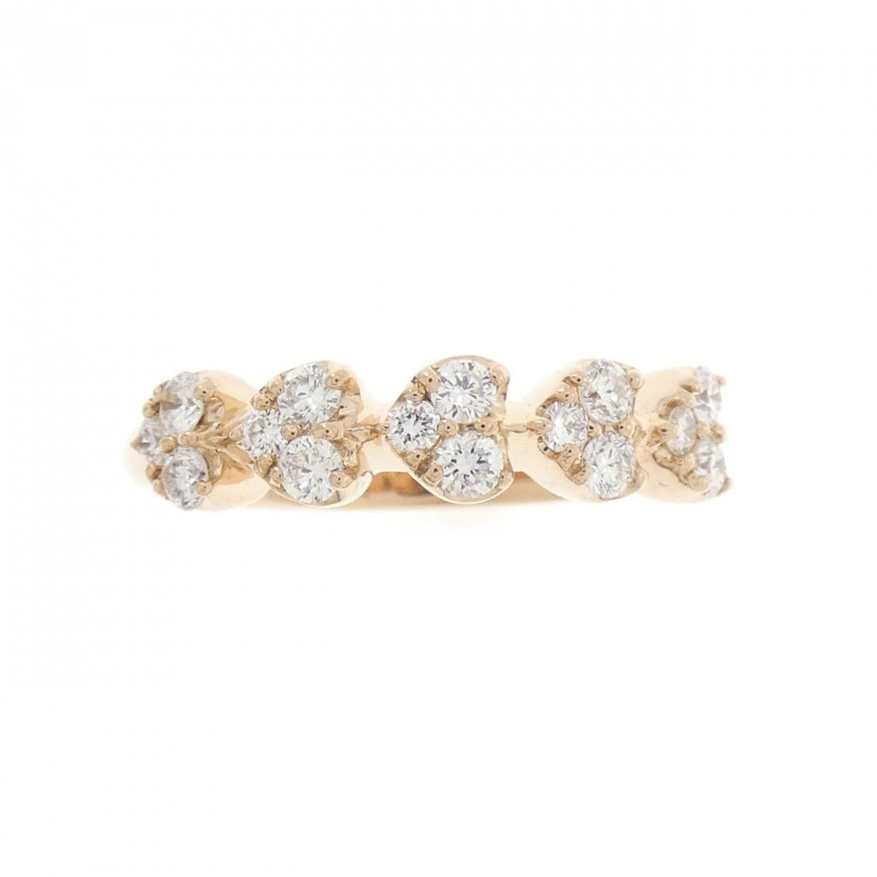 ポンテヴェキオ ハート ダイヤモンド リング 0.43CT