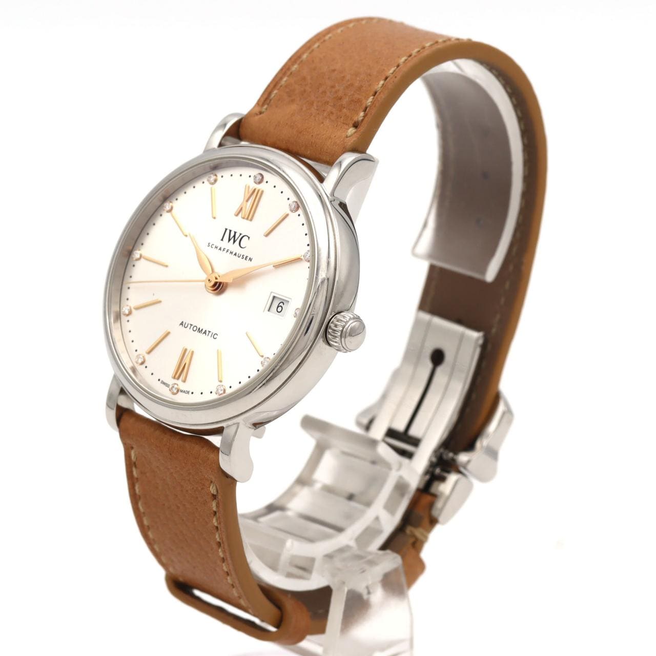 【ノーメンテナンス還元価格】IWC ポートフィノ･オートマティック37･12P IW458601 SS 自動巻