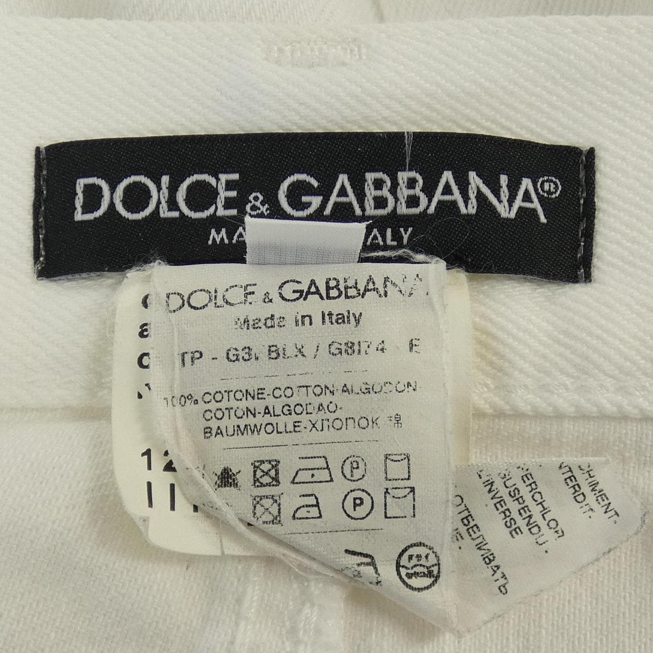 ドルチェアンドガッバーナ DOLCE&GABBANA パンツ